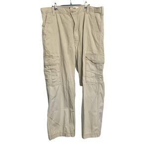 Levis Cargo Pants Loose Fit Y2K 6 Pocket Utility Gorpcore Grunge 40x29.5 EUC‎